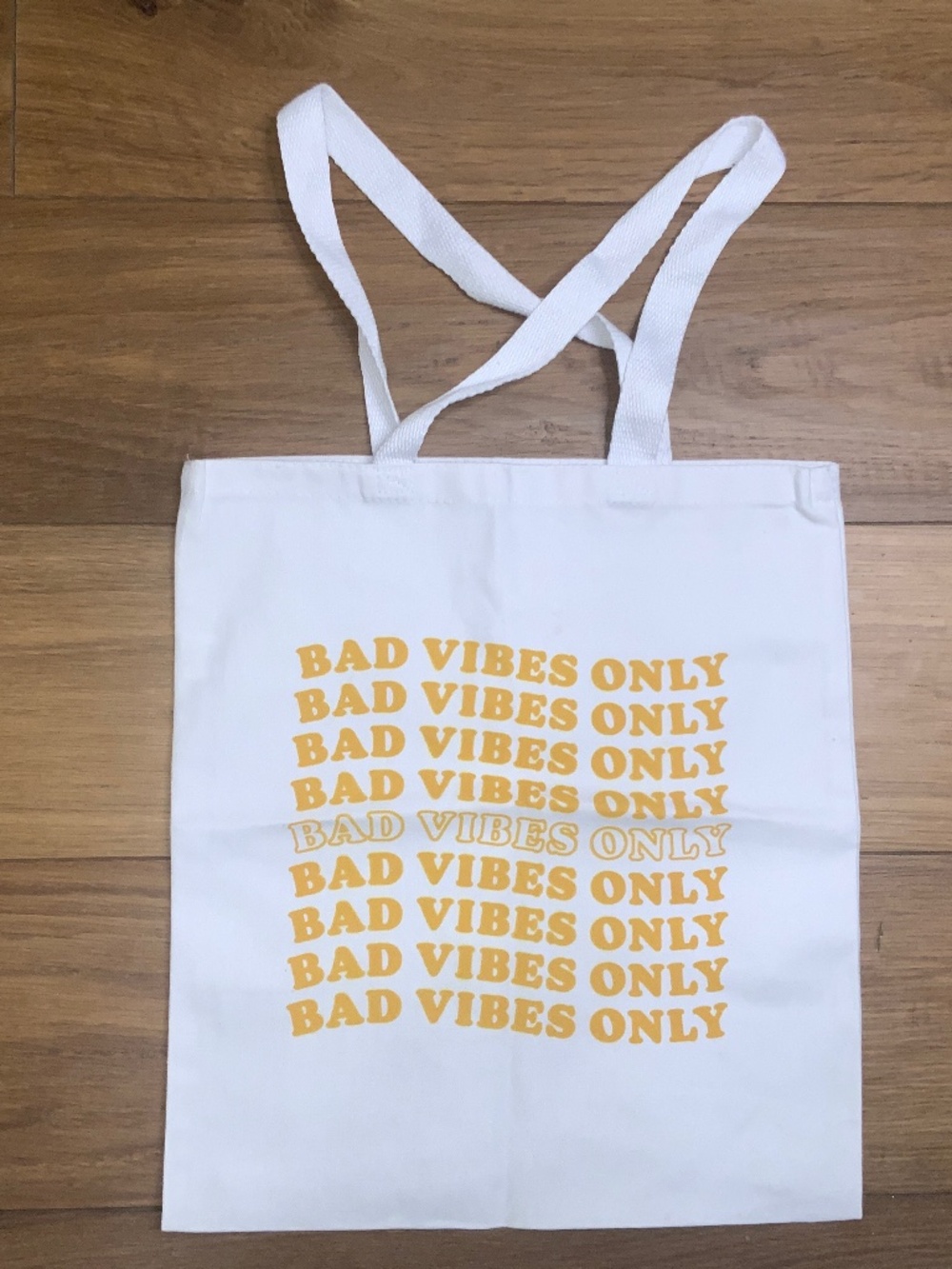 Bad Vibes Only New Tote Bag